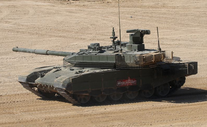 Cụ thể, một loạt các xe tăng chủ lực T-90A thuộc biên chế của tiểu đoàn xe tăng số 7 Krasnodar sẽ được nâng cấp lên chuẩn T-90M trong thời gian ngắn nhất có thể. Nguồn ảnh: Rumil.