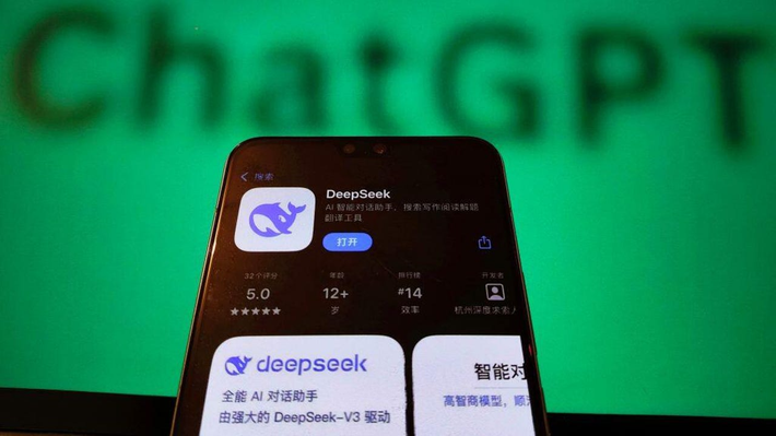 R1 đã nhanh chóng vượt mặt ChatGPT để trở thành ứng dụng chatbot được tải nhiều nhất tại Mỹ chỉ sau vài tuần ra mắt.(Ảnh: Tạp chí Công dân và Khuyến học)