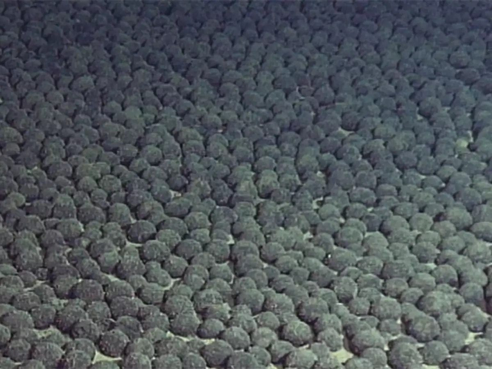Nốt mangan (manganese nodules) là những cục khoáng sản có đường kính từ vài mm đến 20cm, " kho báu" này nằm rải rác trên đáy biển sâu từ 3.000-6.000m. (Ảnh: GLE Scrap Metal)