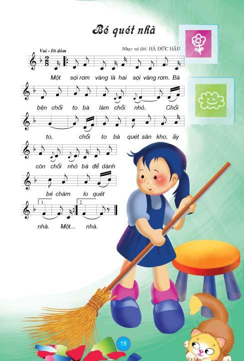 Sách về âm nhạc là thứ không thể thiếu trong tủ sách của các bé. Những cuốn sách này còn đi kèm cả DVD để bé có thể học và hát theo.