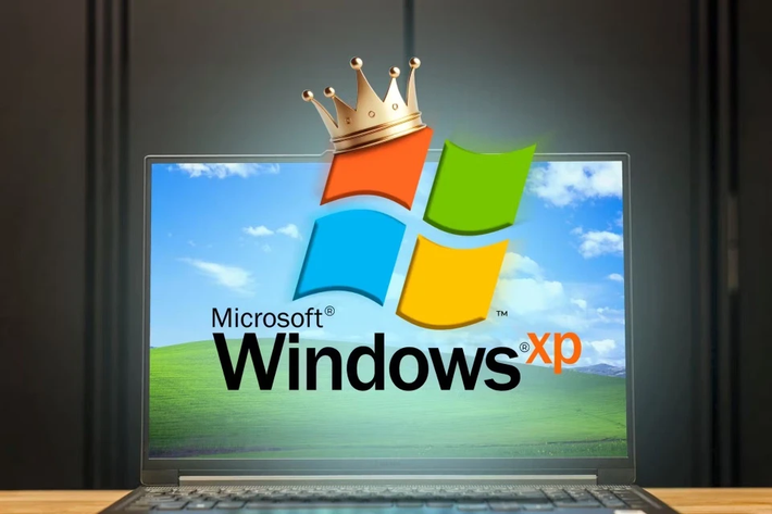 7. Windows XP: Được đánh giá là hệ điều hành tốt nhất nhờ giao diện tiện dụng, độ tin cậy cao và thành công thương mại lớn.(Ảnh:Howtogeek)