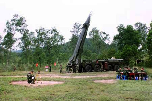 Hiện tại, toàn bộ số tên lửa Scud của Việt Nam đều thuộc sự quản lý của Lữ đoàn 490 - Binh chủng Pháo binh. Nguồn ảnh: Thanhnien.