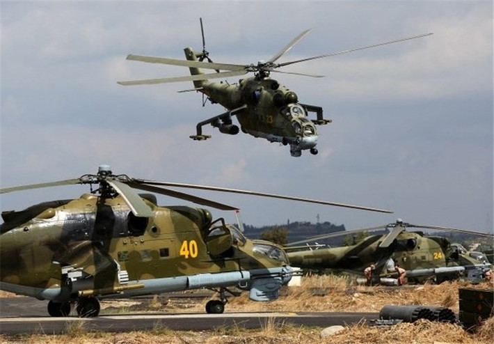Cuộc chiến tranh Iran-Iraq đã từng ghi nhận, Mi-24 Iraq bắn hạ nhiều trực thăng AH-1J và UH-1 của Iran bằng súng máy YaKB và rocket. Đây là một thành tích mà hiếm có trực thăng chiến đấu nào trên thế giới đạt được.