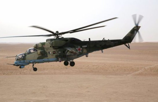 Trực thăng chiến đấu Mi-24 thiết kế để tấn công tiêu diệt mọi mục tiêu trên mặt đất như xe tăng, bộ binh, công sự phòng ngự kiên cố...