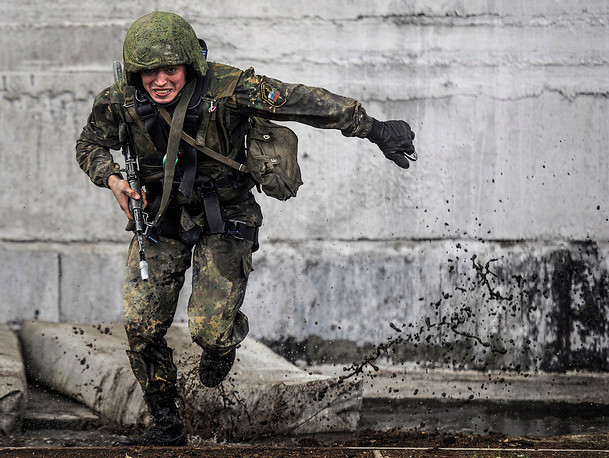Spetsnaz của Nga cũng được coi là một trong những lực lượng đặc nhiệm thiện chiến bậc nhất thế giới hiện nay. Nguồn ảnh: TASS.