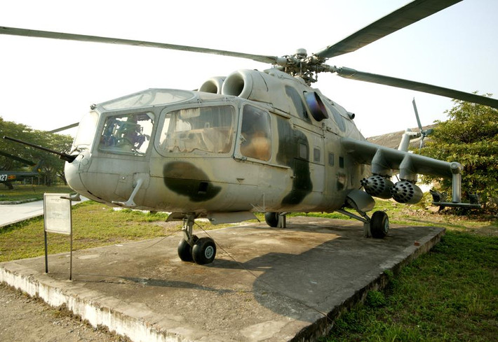 Tới nay, do dàn trực thăng này đã hoàn toàn quá tuổi hoạt động, Mi-24A đã được loại biên hoàn toàn, chỉ còn xuất hiện trong những viện bảo tàng rải rác cả nước. Nguồn ảnh: Travel.