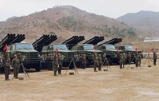 Trong bối cảnh toàn bộ Đông Á đang phải căng mình ra chống dịch Covid-19, hành động gây hấn của Triều Tiên dù có thể coi là "không đúng lúc" nhưng vẫn thu hút được rất nhiều sự chú ý. Nguồn ảnh: KCNA.