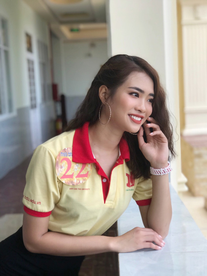 Dương muốn chứng minh rằng con gái chơi thể thao ngoài sự mạnh mẽ, quyết đoán cũng mang nét đẹp riêng, cá tính, duyên dáng và không kém phần quyến rũ.