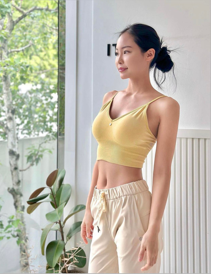 Cô truyền cảm hứng sống khỏe cho họ mỗi ngày.