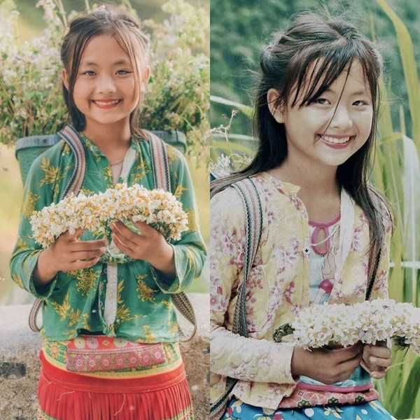 Phúng Phính tên thật là Mua Thị Dua, sinh năm 2008, người dân tộc H'Mông. Cô bé dân tộc này được biết đến khi còn bán vòng hoa trên dốc Thẩm Mã, Hà Giang.