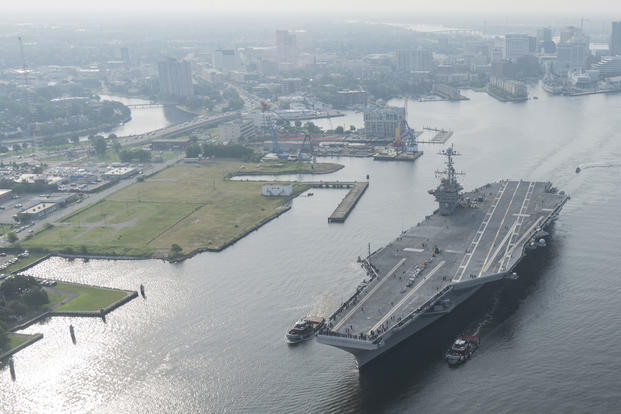 Về tác chiến điện tử, USS Harry S. Truman có các biện pháp đối phó bao gồm AN/SLQ-32A(V)4 kèm theo đó là các bẫy mồi như SLQ-25A Nixie chuyên được sử dụng để đối phó với các ngư lôi của đối phương. Có thể nói, trang bị của USS Harry S. Truman là "tới tận răng", kèm theo sự bảo vệ của hàng loạt các khu trục hạm, phía Nga khó mà dám "manh động". Nguồn ảnh: Wargames.