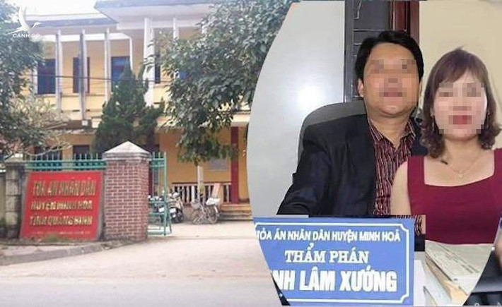 Vào tháng 2/2020, TAND tỉnh Quảng Bình đã điều động ông Đinh Lâm Xướng - Chánh án TAND huyện Minh Hóa về công tác tại TAND tỉnh. Trước đó, ông Xướng bị kỷ cách chức về mặt Đảng của Tỉnh ủy Quảng Bình và cách chức về mặt chính quyền của TAND Tối cao.