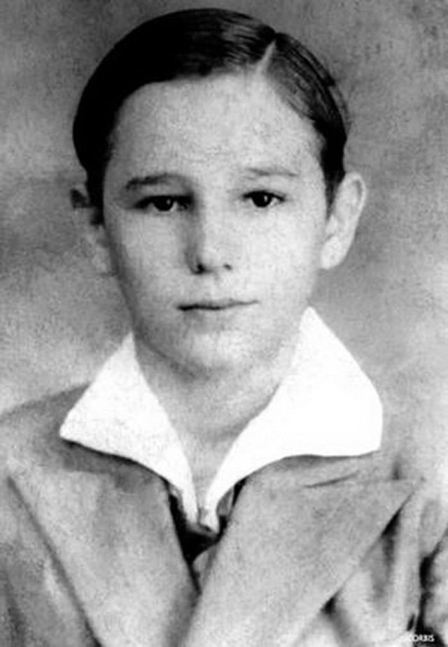Cậu bé Fidel Castro năm 1936. Ảnh VT