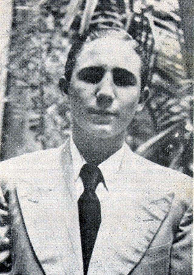 Lãnh tụ Cuba Fidel Castro hồi học trường phổ thông Jesuit Belen ở La Habana năm 1944. Ảnh VT