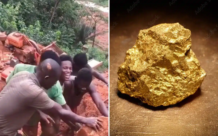 Nhóm thợ mỏ vui mừng, chụp nhiều bức ảnh và video với kho báu này. Thông tin trên đã thu hút sự quan tâm của nhiều người.