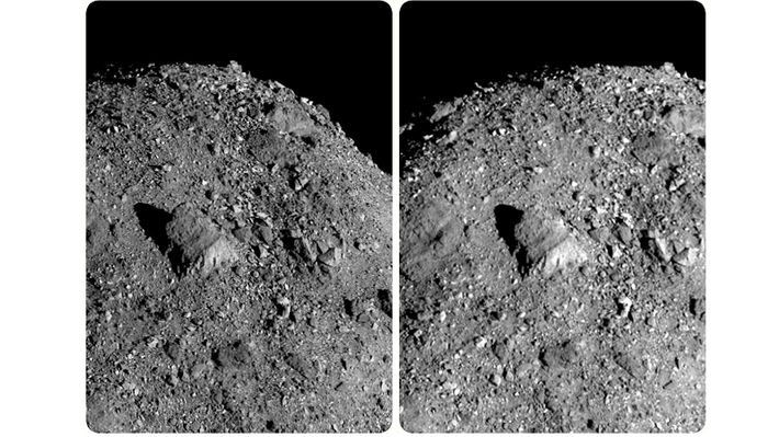 Sau quá trình thu thập, tàu OSIRIS-REx đã trở về Trái Đất và mang theo mẫu vật từ Bennu, đây là lần đầu tiên trong lịch sử có mẫu vật từ một tiểu hành tinh cách xa Trái Đất 6,2 tỷ km được đưa trở lại. Khối lượng mẫu vật khoảng 250 gram, lớn hơn nhiều so với mục tiêu ban đầu là 60 gram.
