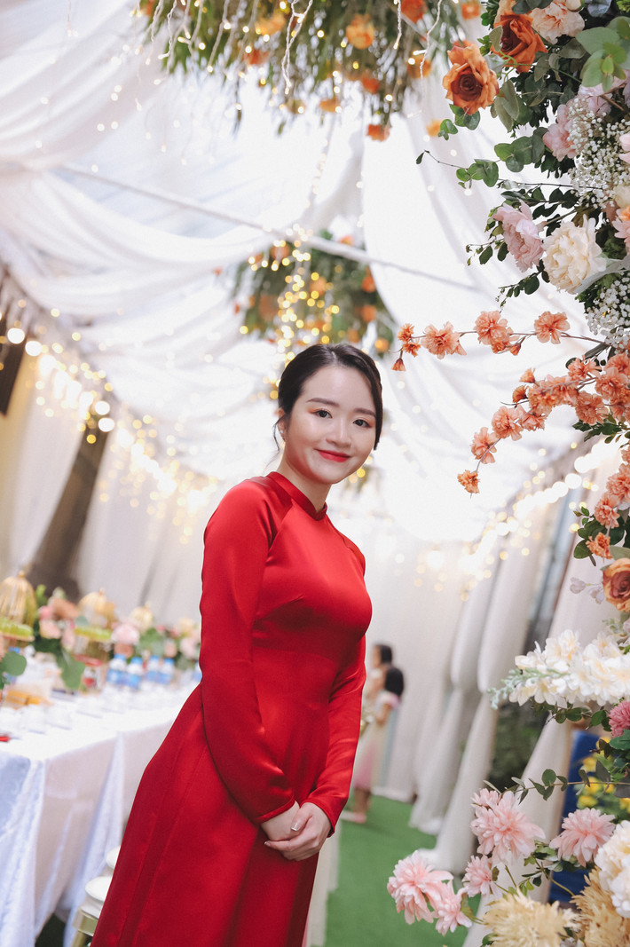 Vượt qua mọi khó khăn, Xuân Trường và Nhuệ Giang đã tổ chức lễ ăn hỏi vào ngày 9/4/2021.