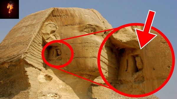 Phía dưới tai phải của tượng Nhân sư (Sphinx) tại Ai Cập có một cái lỗ kỳ lạ, với một tảng đá chặn kín miệng, thứ ẩn giấu bên trong đó là một câu hỏi khiến khoa học phải đau đầu nhiều năm qua.