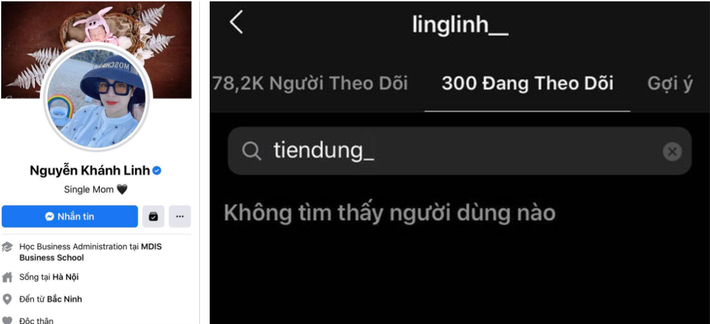 Mới đây nhất, nàng WAGs Khánh Linh - vợ chưa cưới của trung vệ Bùi Tiến Dũng gây xôn xao cư dân mạng khi chuyển Facebook về trạng thái "độc thân" và đặt miêu tả là "single mom" (mẹ đơn thân).