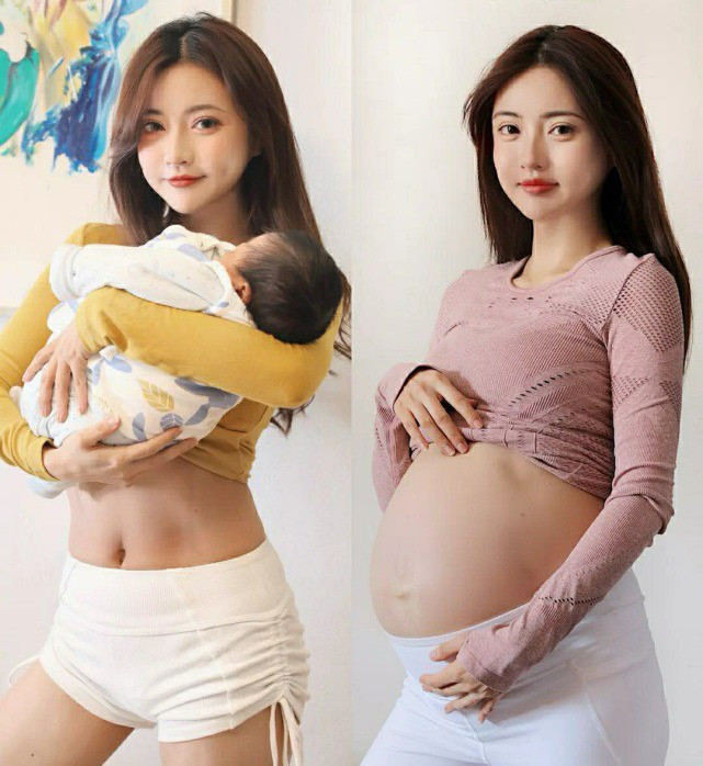 Bởi dù mang bầu ở tháng cuối, nhan sắc Selina vẫn xinh đẹp ngút trời với gương mặt baby trẻ trung và thân hình thon gọn hết sức.
