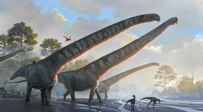 Theo thuyết tiến hóa của Darwin, các loài phải thích nghi để tồn tại. Khủng long khó thích nghi với môi trường do kích thước lớn, không thể bay, bơi dưới nước hay ẩn náu.