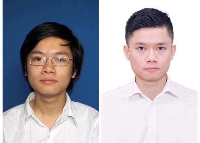 Hình ảnh đeo kính cận thư sinh năm nào giờ đã được nâng cấp thành một chàng trai với làn da trắng hồng, bảnh bao. Ảnh: Tổng hợp Facebook
