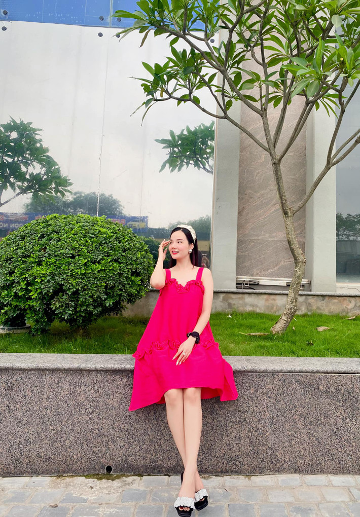 Dù đã là mẹ nhưng cô nàng vẫn luôn xinh đẹp trong mọi hoàn cảnh.