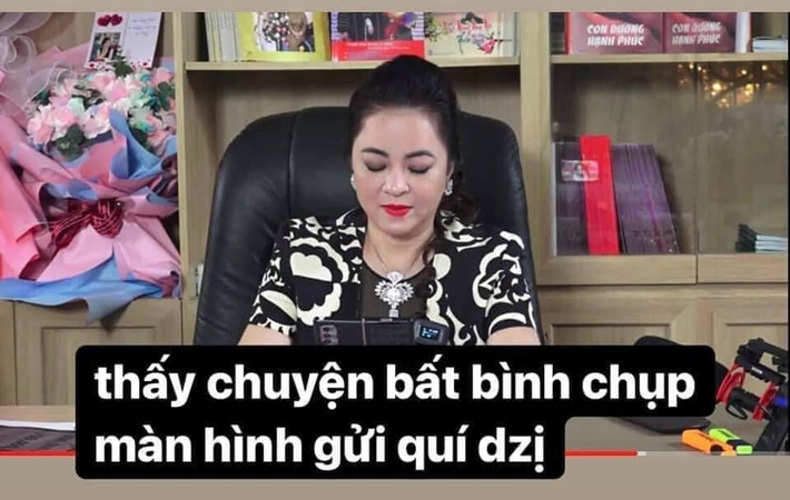 "Thấy chuyện bất bình chụp màn hình gửi quý vị"