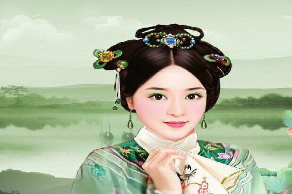 Công chúa thứ 9, mẹ là Đức phi Ô Nhã thị, tức Cung Nhân Hoàng hậu, năm thứ 39 Khang Hy nàng tròn 18 tuổi được phong là Hòa Thạc Ôn Hiến cách cách và được gả cho Đông Thị Thuấn An Nhan.