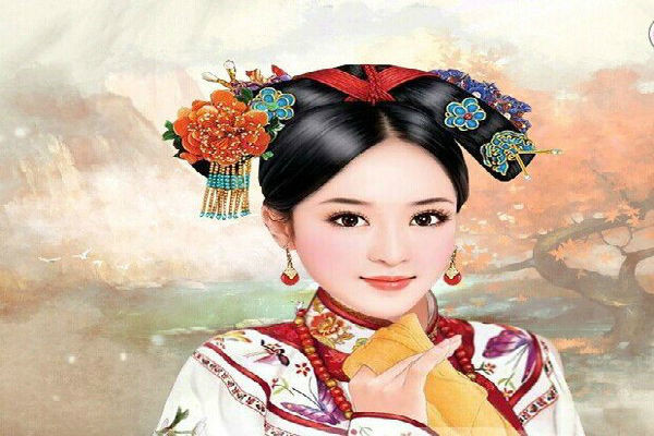 Hoàng hậu thứ hai là Hiếu Chiêu hoàng hậu Nữ Hộ Lộc thị, người Mãn Châu Tương Hoàng Kỳ, con gái của Át Tất Long đại thần phụ chính nhất đẳng công. Sau khi Hiếu Thành hoàng hậu mất hậu cung để trống, Khang Hy muốn tưởng nhớ đến nàng nên mãi không chịu phong hậu.
