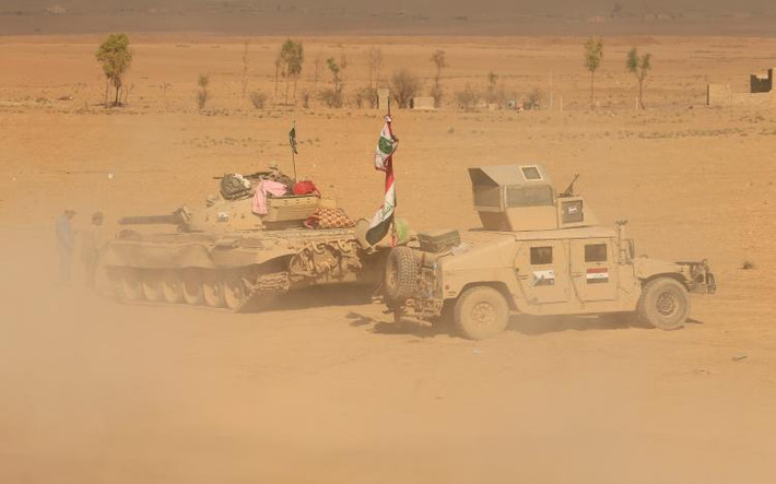 Những hình ảnh mới nhất trong chiến dịch giải phóng Mosul. Ảnh Reuters