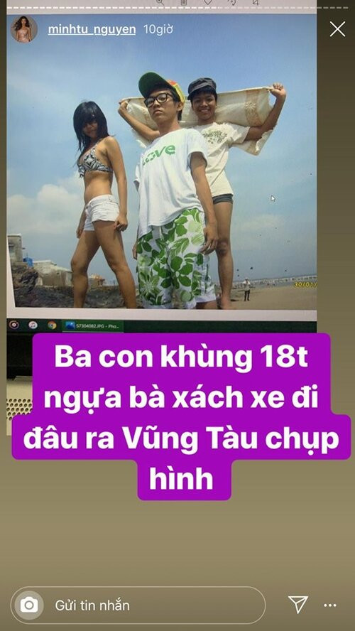 Tuy nhiên, không thể phủ nhận cô nàng càng lớn mới càng xinh đẹp. Minh Tú có thể được xếp vào một trong những nàng Hậu "dậy thì thành công" của showbiz Việt.