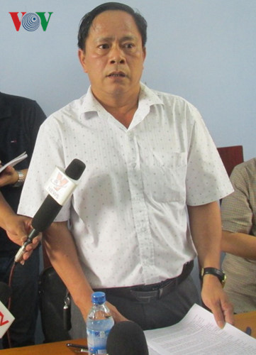 Ông Trần Văn Dũng, Chánh Thanh tra Sở Xây dựng Đà Nẵng khẳng định dự án đã tạm dừng thi công.