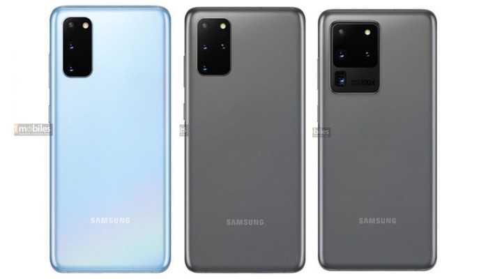 Đêm nay, Samsung sẽ giới thiệu Galaxy S20 với nhiều nâng cấp đáng giá, chào đón một năm sôi động của làng smartphone. Nhiều tin đồn cho biết S20 sẽ có 3 phiên bản gồm S20 tiêu chuẩn, S20+ và S20 Ultra cao cấp nhất. Đáng chú ý khi S20 Ultra được cho sẽ trang bị camera độ phân giải 108 MP với hệ thống zoom tiềm vọng 5x, zoom kỹ thuật số 100x. Trước sự cạnh tranh khốc liệt từ đối thủ, Samsung cần đảm bảo mọi thứ trên S20 phải hoàn hảo để được người dùng tin tưởng lựa chọn. Ảnh: 91mobiles.
