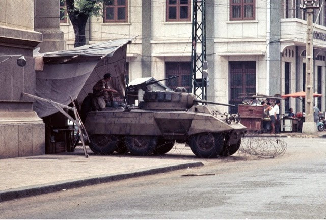 Có một điều đặc biệt là xe thiết giáp M8 Greyhound do Mỹ sản xuất từ năm 1943, trang bị cho các lực lượng quân sự Mỹ và đồng minh trong Chiến tranh Thế giới thứ 2. Ước tính 8.523 chiếc M8 đã được Ford Motor sản xuất từ tháng 3/1943 tới tận tháng 6/1945. Nguồn ảnh: Tinywar.