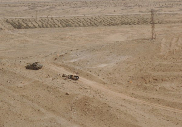 Ảnh: Xe tăng T-72 của Quân đội Syria đang tiến công. Nguồn ảnh: Fars