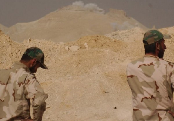 Cuộc tấn công thành phố cổ Palmyra có sự tham gia của 6.000 binh sĩ quân đội Syria. Nguồn ảnh: Fars