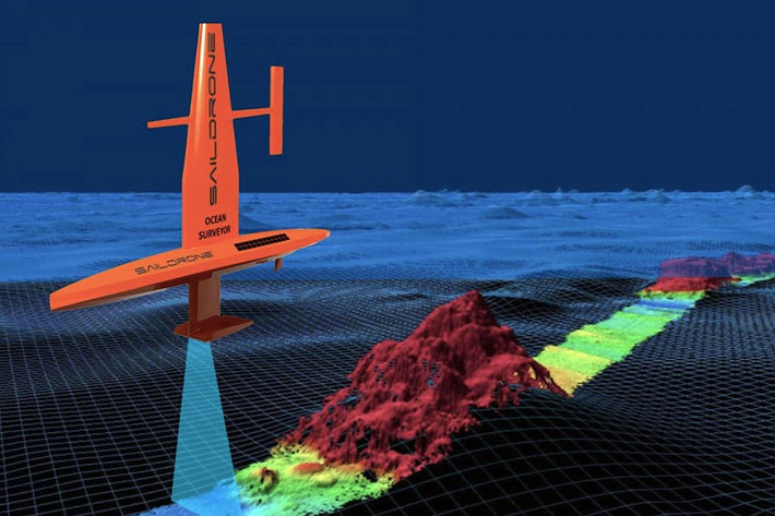 Nếu như Saildrone Surveyor chạy bằng động cơ diesel sử dụng hệ thống radar và camera tiên tiến, máy đo độ sâu và cảm biến thì Saildrone Voyager là đội tàu lai sử dụng năng lượng mặt trời và gió, đảm nhiệm chức năng tương tự.