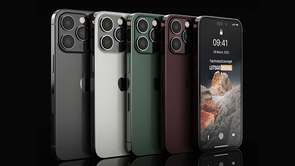 Màu xanh da trời mới của iPhone 14 có thể là sự pha trộn giữa màu Xanh dương hiện tại của iPhone 13 và màu xanh Sierra của iPhone 13 Pro (màu xanh lam Sierra là màu xanh lam nhạt hơn).