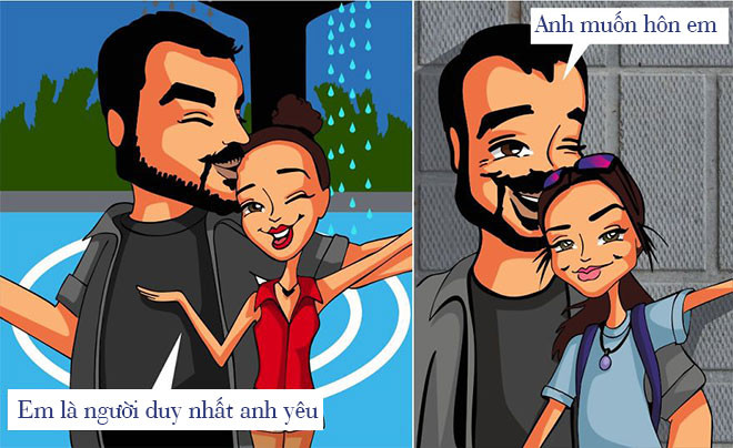 7. Hãy bảo vệ và hôn cô ấy