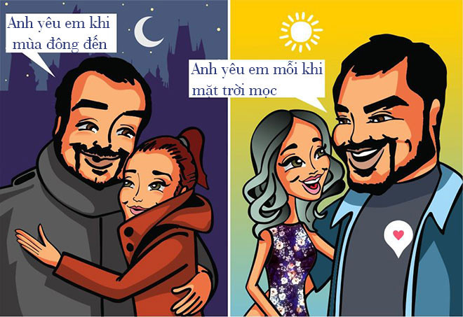 1. Bạn hãy luôn nói yêu cô ấy