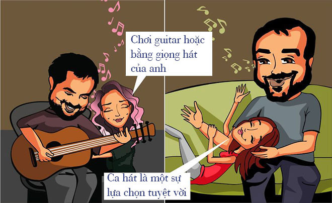 5. Hãy hát cho cô ấy nghe