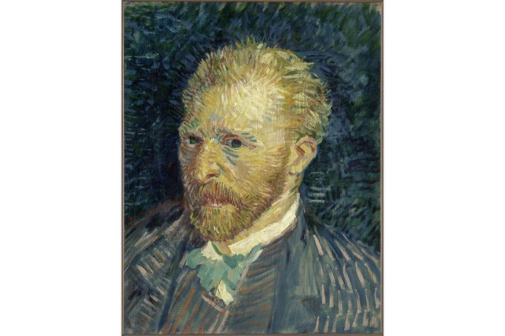 Mượn từ bảo tàng Musée d'Orsay: Chân dung tự họa của Vincent Van Gogh, 1887.