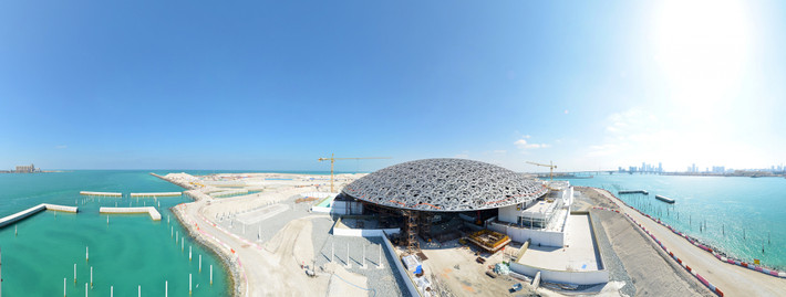 Bảo tàng sang trọng được xây trên đảo Saadiyat.