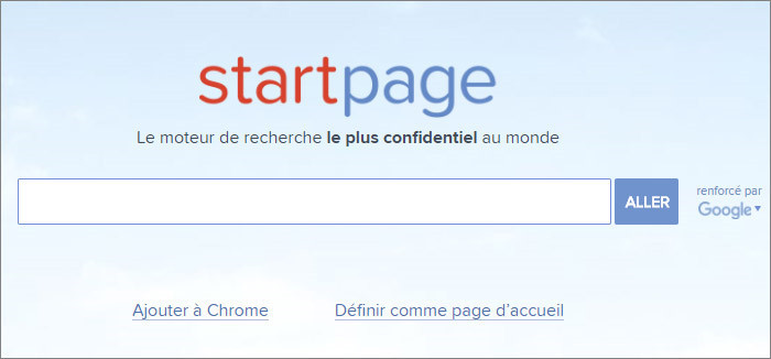 StartPage hoạt động như một proxy, ngăn chặn việc thu thập dữ liệu cá nhân.