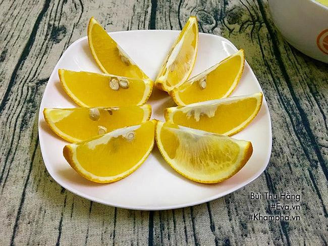 Món tráng miệng: Cam