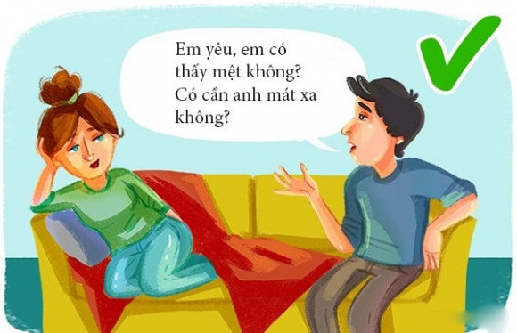 Thường xuyên dành những lời mật ngọt cho nhau.