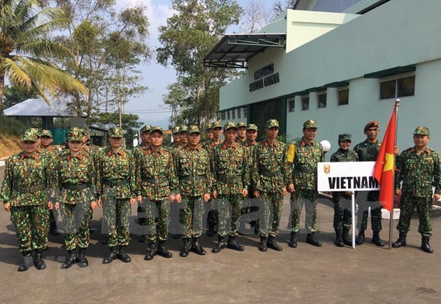 Đội tuyển Việt Nam đã có mặt tại AARM-29 để sẵn sàng cho giải thi đấu súng trường ASEAN lần thứ 29.Nguồn ảnh: TTXVN.