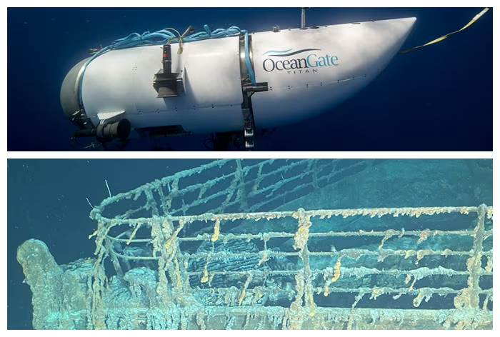 Khi tàu ngầm Titan tiến gần xác tàu Titanic, nó đã phải chịu một áp lực vô cùng lớn, vượt quá khả năng chịu đựng của tàu.