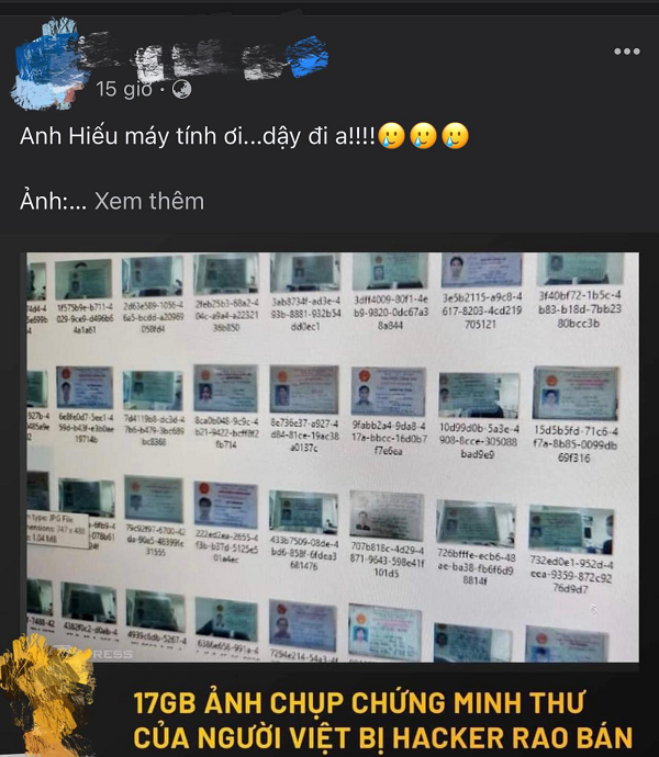 Trên các diễn đàn mạng xã hội, cư dân mạng đồng loạt cầu cứu Hiếu PC - Anh chàng "hacker hoàn lương" đang cống hiến công sức của mình để chống lại tội phạm mạng tại Việt Nam.
